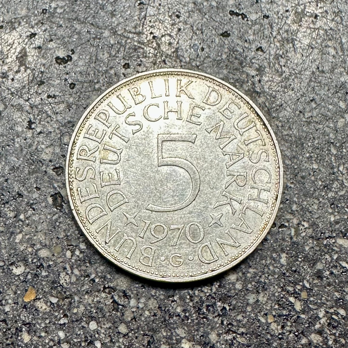 German Eagle 5 Mark Silver Coin Ring - Mountainstruck Coin Jewelry