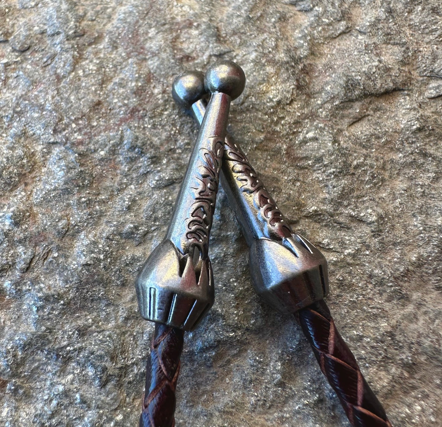 US Silver Walking Liberty Half Dollar Hand Cut Coin Bolo Tie - Mountainstruck Coin Jewelry