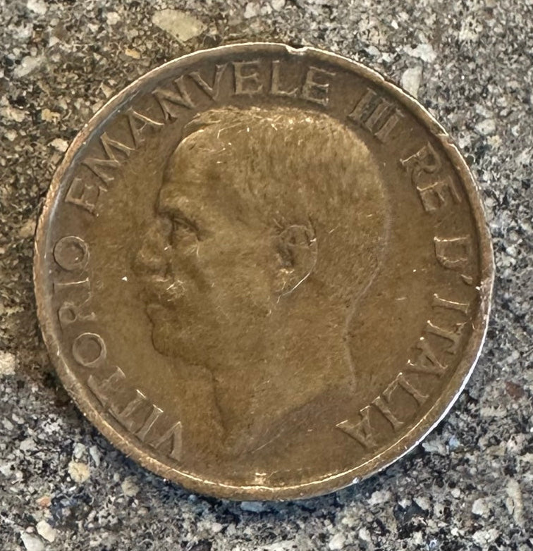 Honeybee Italy 10 Centesimi front of coin - Mountainstruck Coin Jewelry