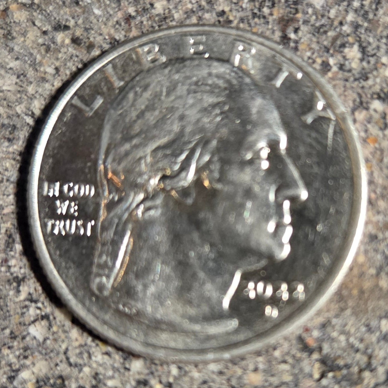 U.S. First American Woman in Space Coin front on a concrete background. - Mountainstruck Coin Jewelry