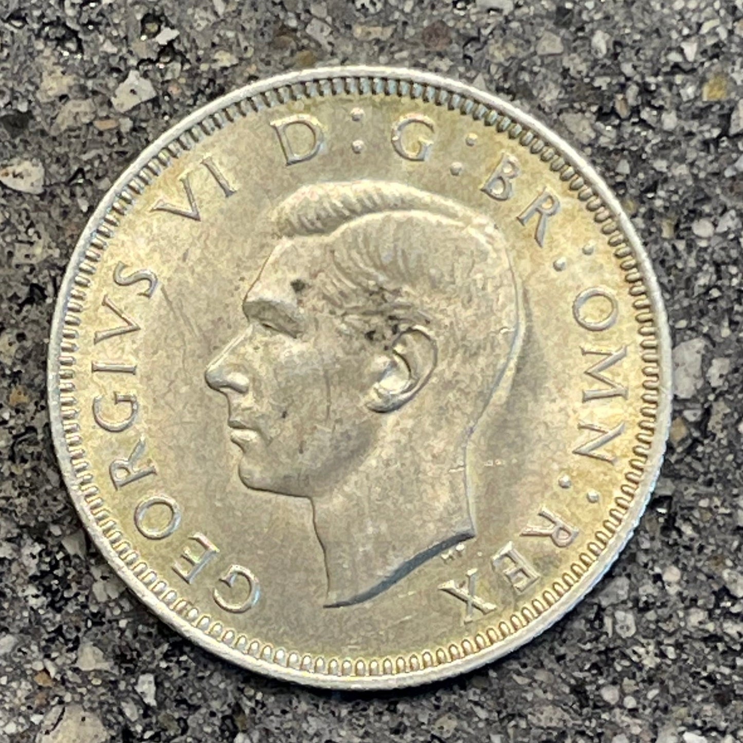 UK One Shilling Hand Cut Silver Coin Necklace - Mountainstruck Coin Jewelry