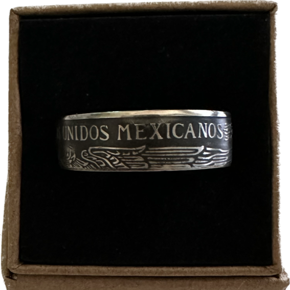 Mexico Peso Coin Ring - Mountainstruck Coin Jewelry