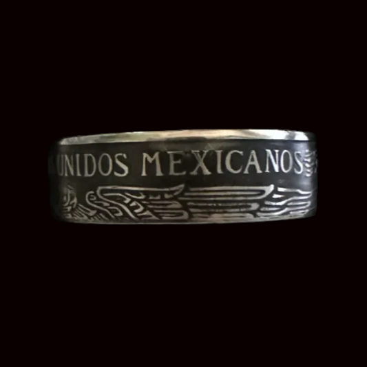 Mexico Peso Coin Ring - Mountainstruck Coin Jewelry