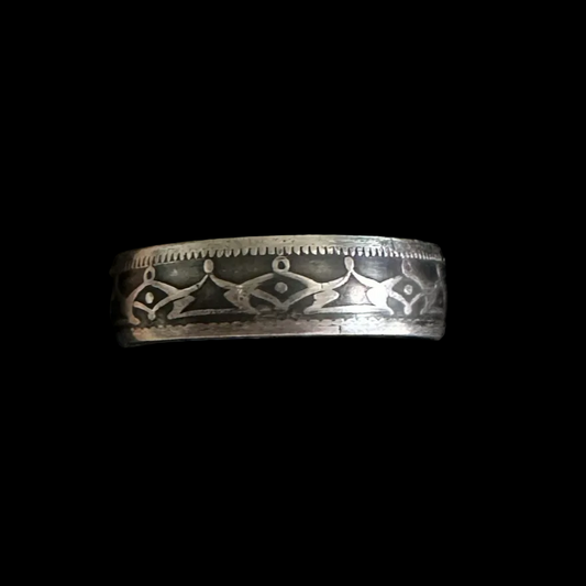 Newfoundland 20 Cents Silver Coin Ring - Mountainstruck Coin Jewelry