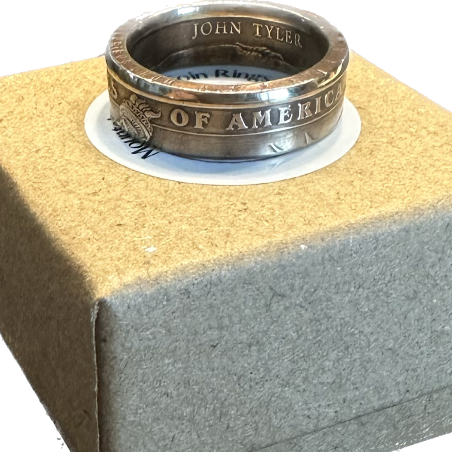 Presidential Dollar Coin Ring - Mountainstruck Coin Jewelry