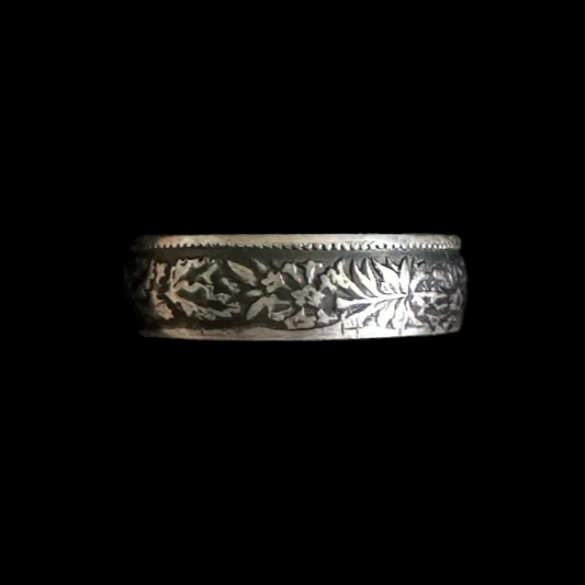 Swiss 1/2 Franc Silver Coin Ring - Mountainstruck Coin Jewelry