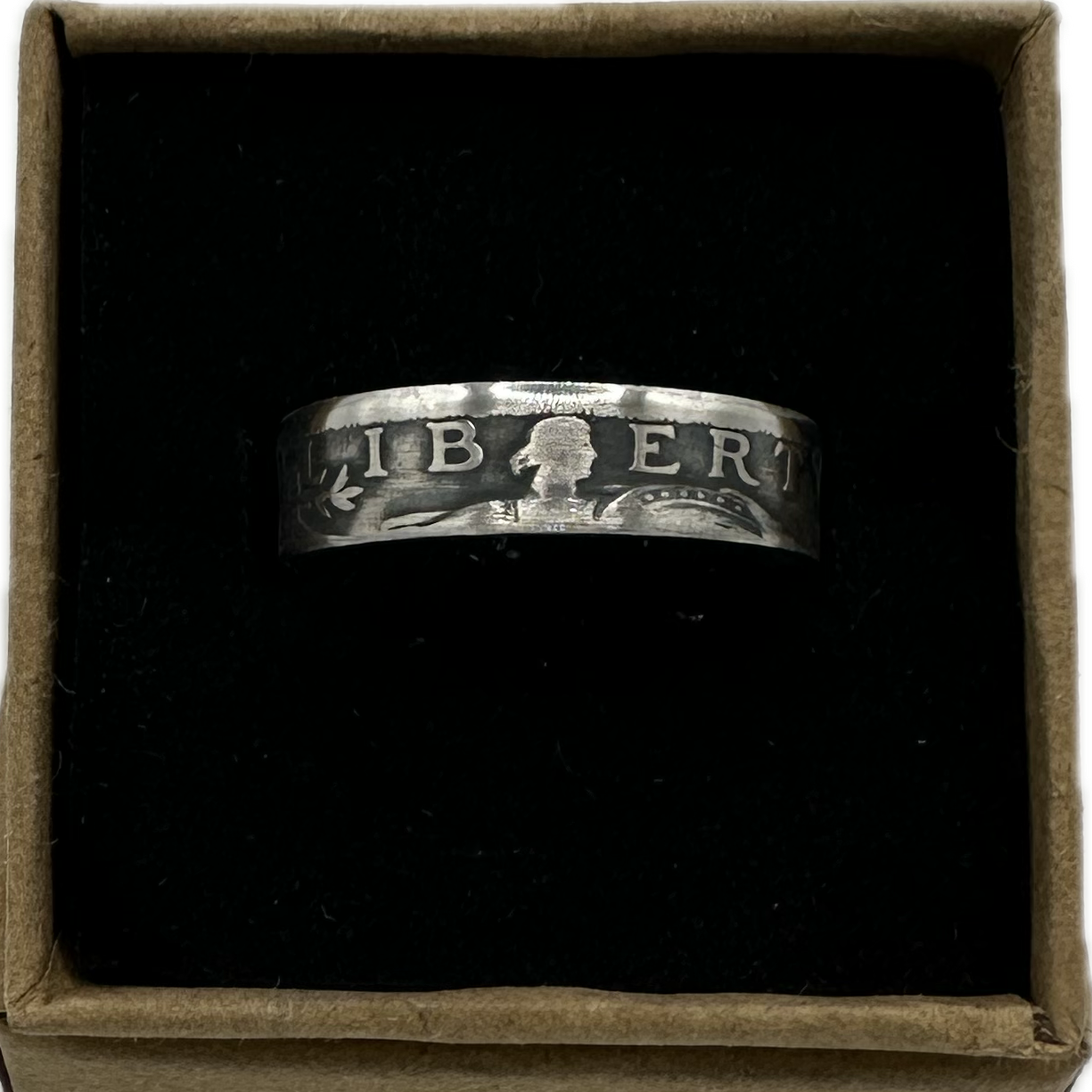 U.S. Standing Liberty Quarter Silver Coin Ring - Mountainstruck Coin Jewelry