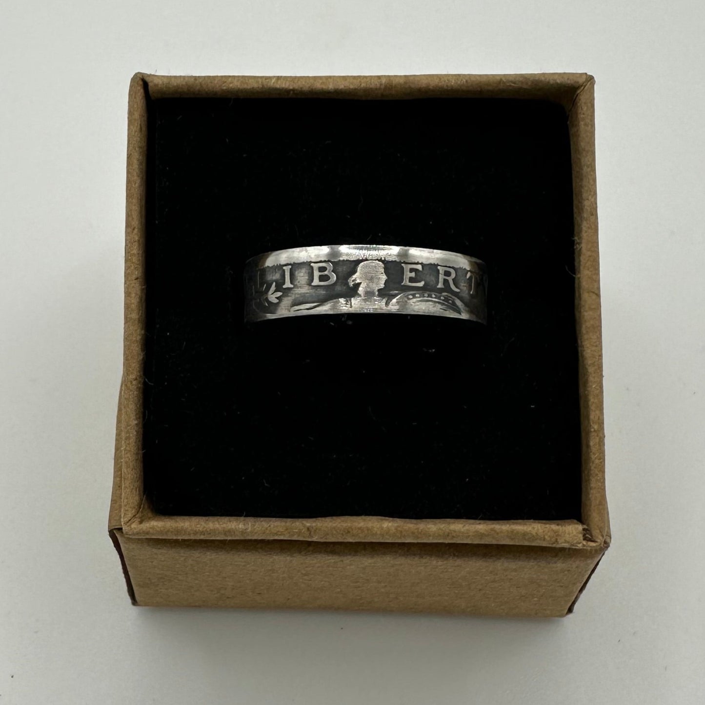U.S. Standing Liberty Quarter Silver Coin Ring - Mountainstruck Coin Jewelry
