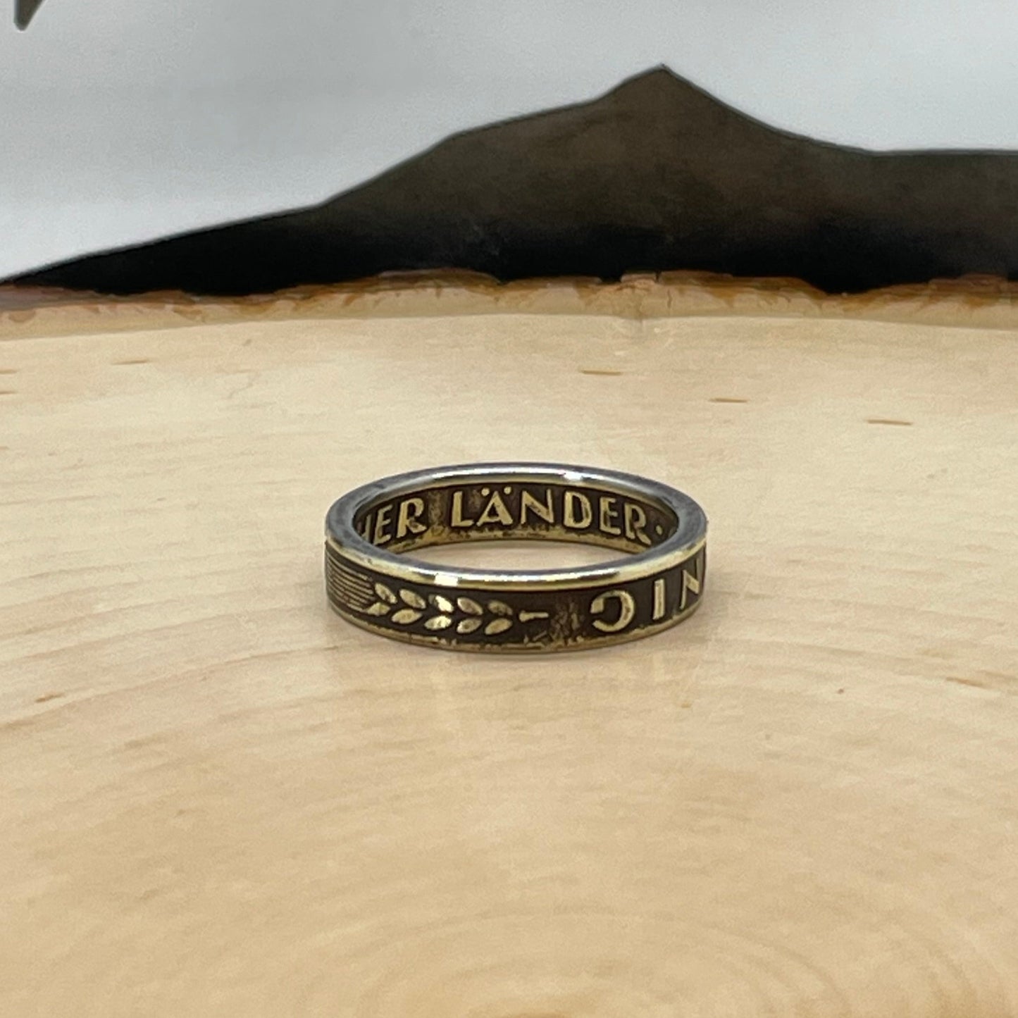German 5 Pfennig Coin Ring - Mountainstruck Coin Jewelry