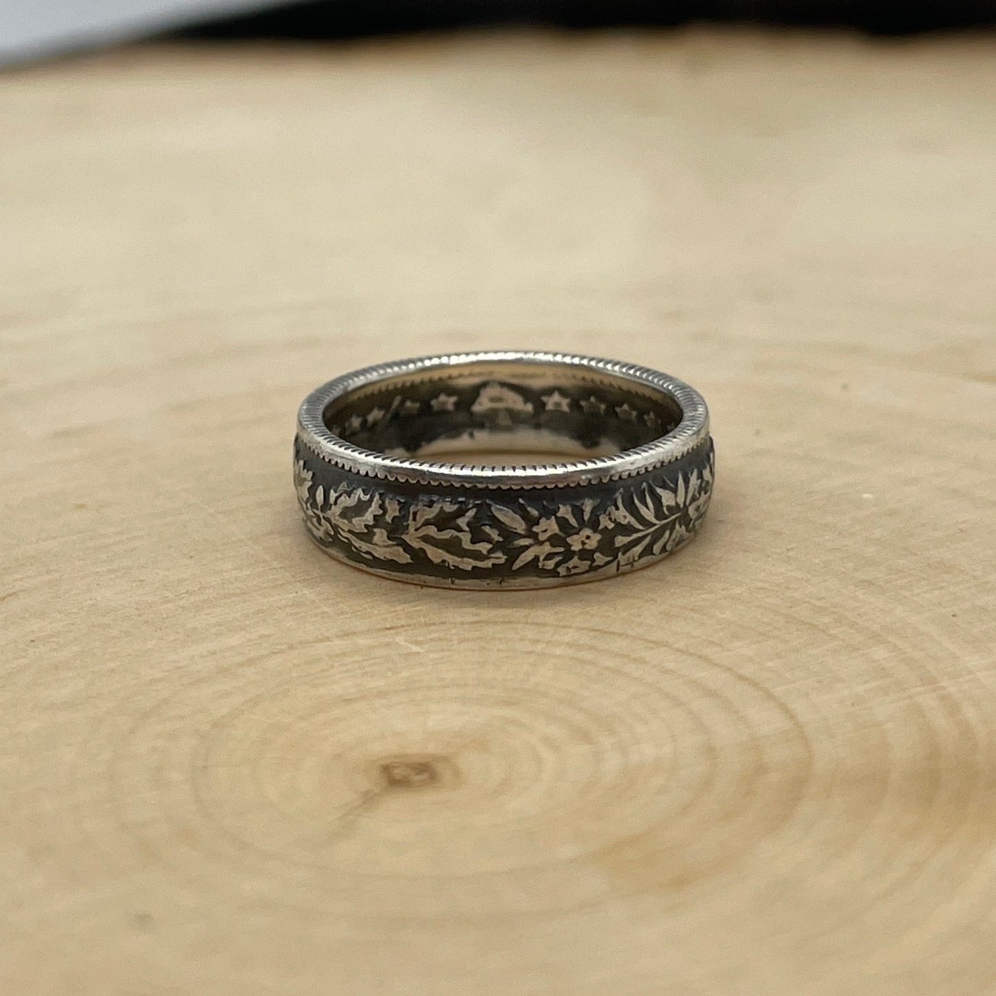 Swiss 1/2 Franc Silver Coin Ring - Mountainstruck Coin Jewelry