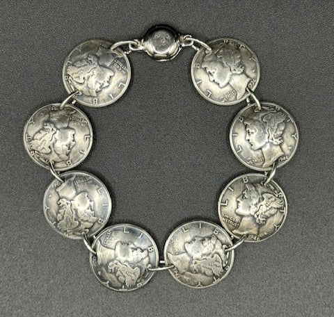 U.S. Wheat Penny Domed Coin Bracelet - Mountainstruck Coin Jewelry