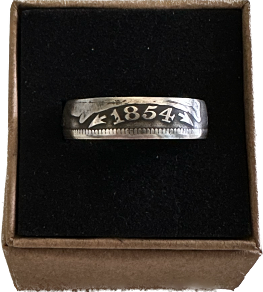 Seated Liberty Silver Quarter Ring