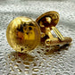 24k Gold Plate U.S. Wheat Penny Coin Cufflinks