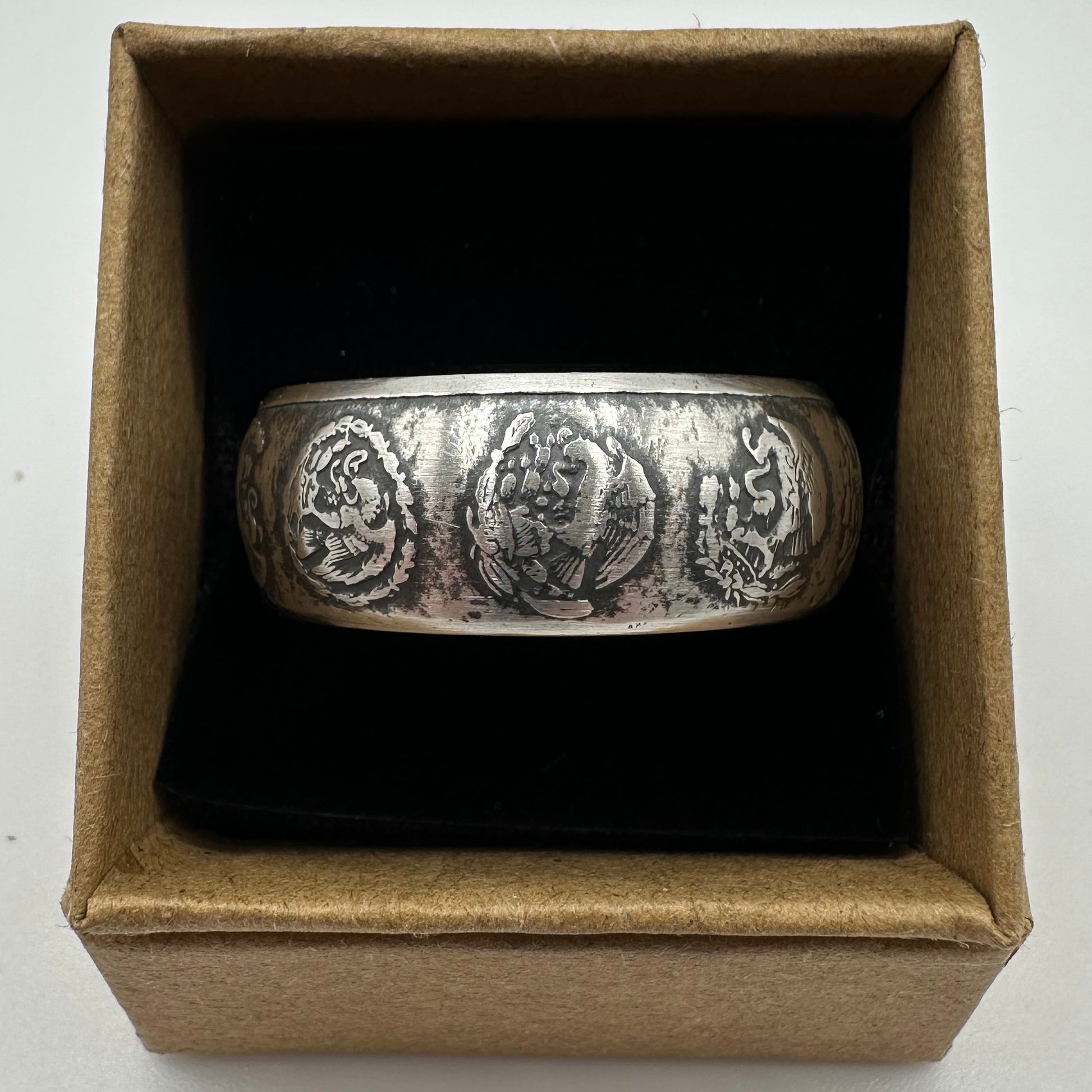 Mexico 1oz Libertad .999 Silver Coin Ring - Mountainstruck Coin Jewelry