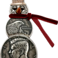 2025 Handmade Snowman Christmas Ornament - Mountainstruck Coin Jewelry