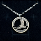U.S. Flying Eagle Sacagawea One Dollar Hand Cut Coin Necklace