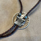 U.S. Morgan Silver Dollar Bolo Tie (front)