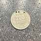 Columbia 200 Pesos Quimbaya Spindlewheel Cut Pendant