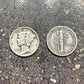 U.S. Mercury Dime Silver Earrings