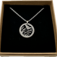 Butterfly Tallgrass Prairie Cut Quarter Coin Necklace Jewelry