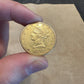 U.S. Solid Gold Eagle $10 Coin Ring