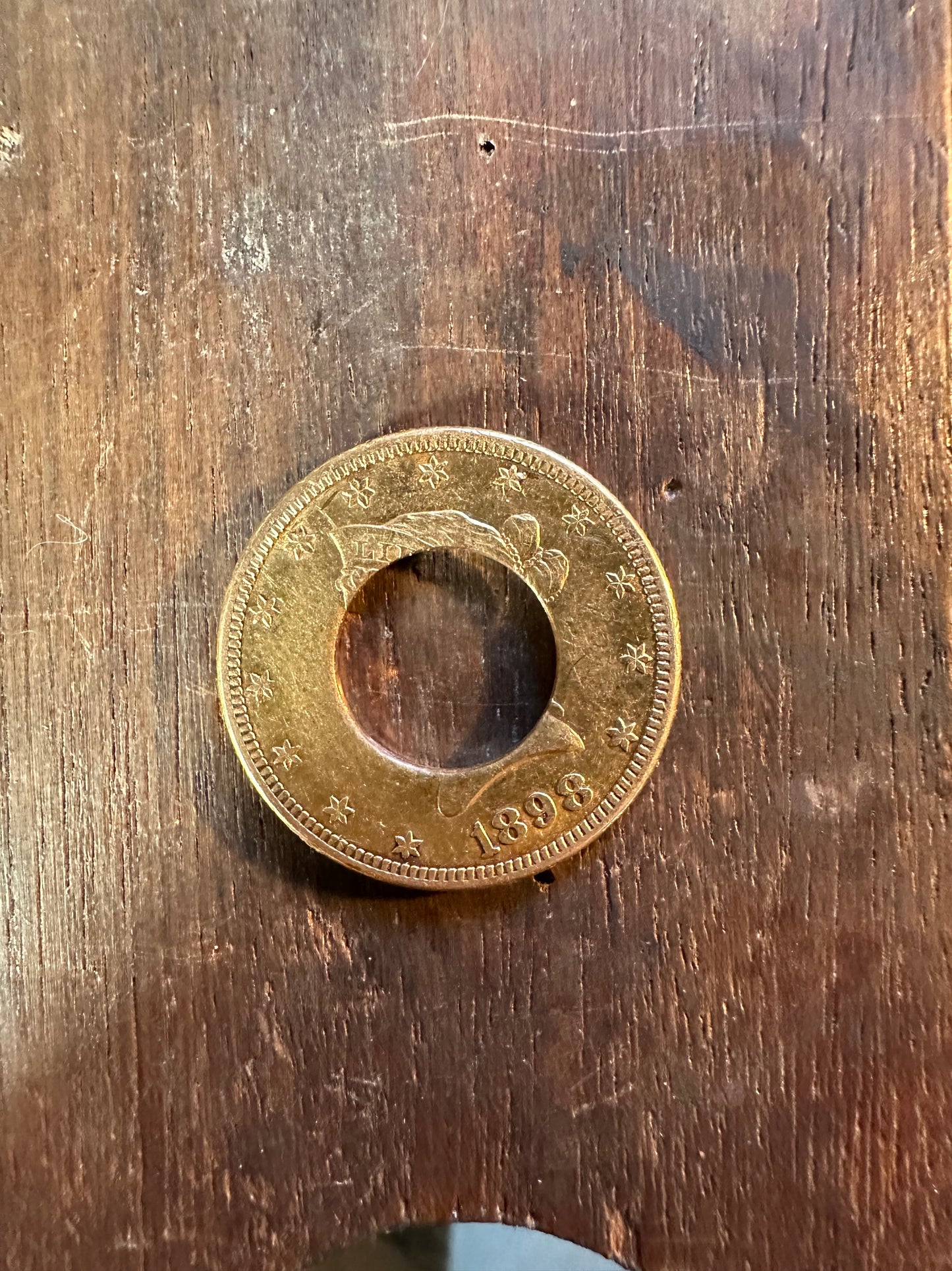 U.S. Solid Gold Eagle $10 Coin Ring