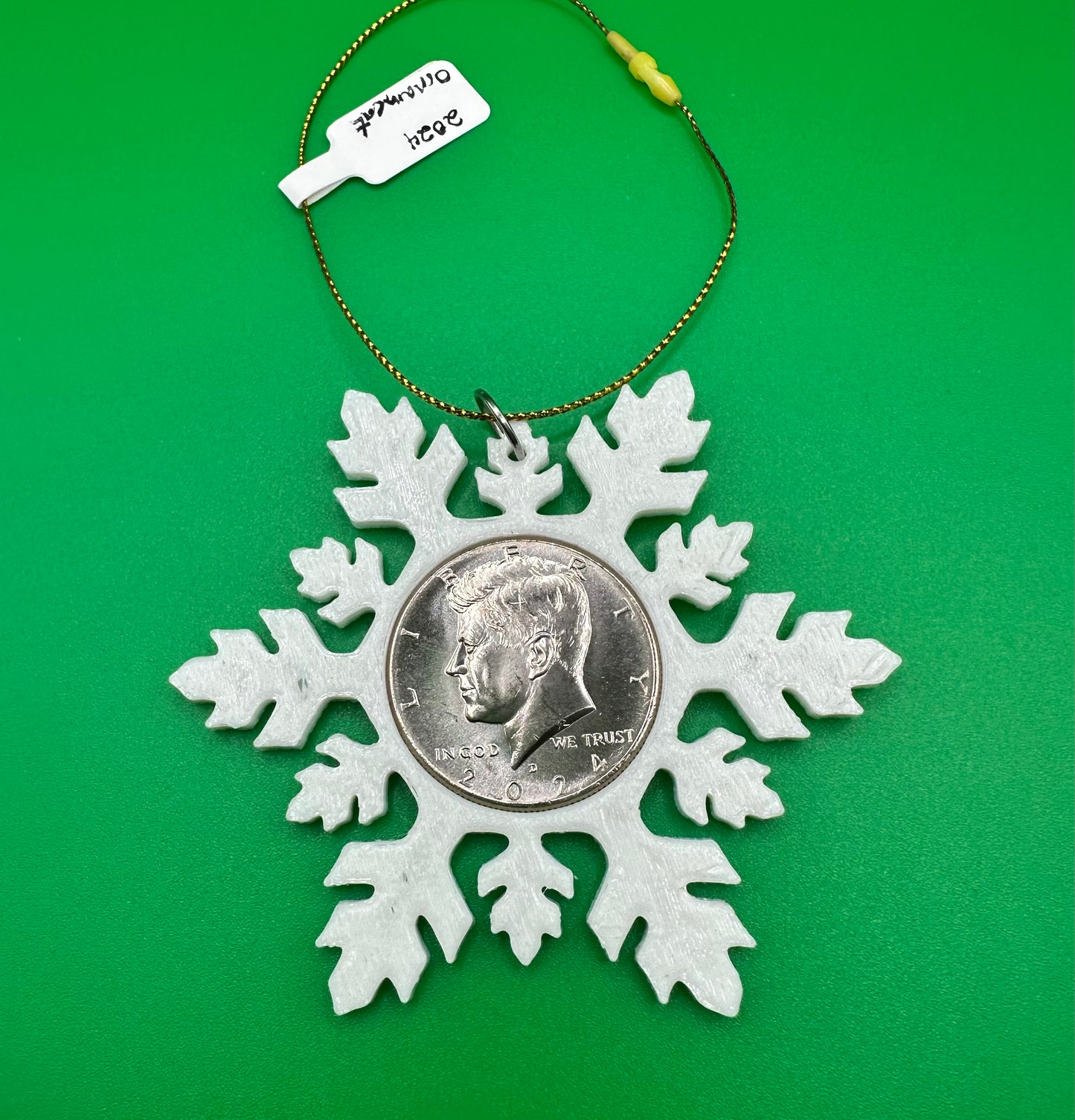 2024 Christmas Half Dollar Ornament