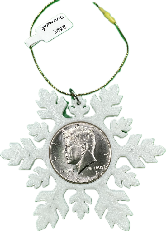 2024 Christmas Half Dollar Ornament