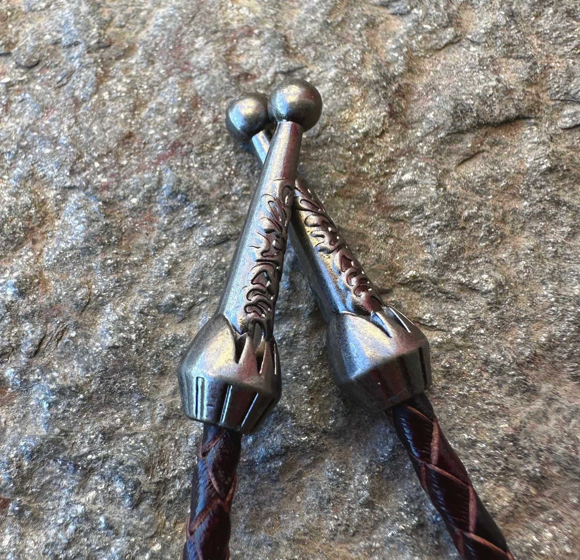 US Silver Walking Liberty Half Dollar Hand Cut Coin Bolo Tie - Mountainstruck Coin Jewelry