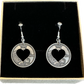 Idahome Heart Quarter Earrings