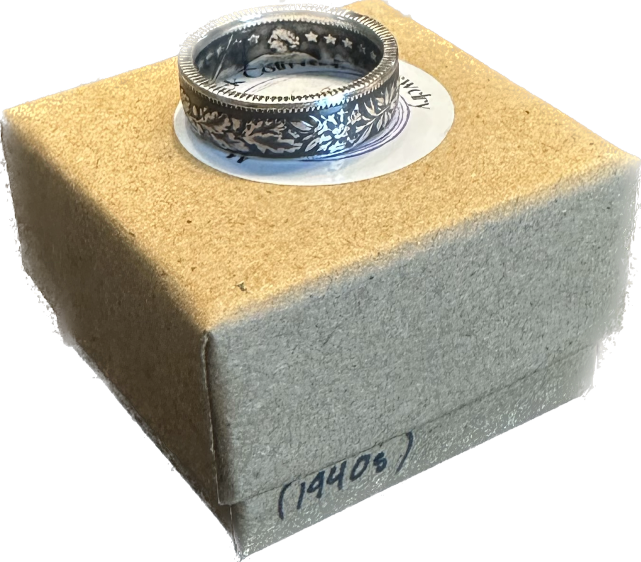 Swiss 1 Franc Silver Ring