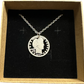 U.S. Barber Silver Quarter Necklace