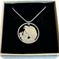 U.S. Walking Liberty Silver Necklace (Eagle)