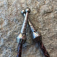 US Silver Walking Liberty Half Dollar Hand Cut Coin Bolo Tie - Mountainstruck Coin Jewelry