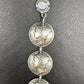 U.S. Mercury Dime Silver Coin Bracelet magnetic closure on a black background. - Mountainstruck Coin Jewelry