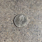 Tuatara New Zealand 5 Cents Coin front on a concrete background. - Mountainstruck Coin Jewelry