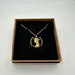 Egypt Cleopatra 50 Qirsh/Piastres Hand Cut Coin Necklace - Mountainstruck Coin Jewelry