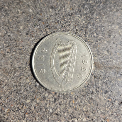 Ireland Red Deer Coin front on a concrete background. - Mountainstruck Coin Jewelry