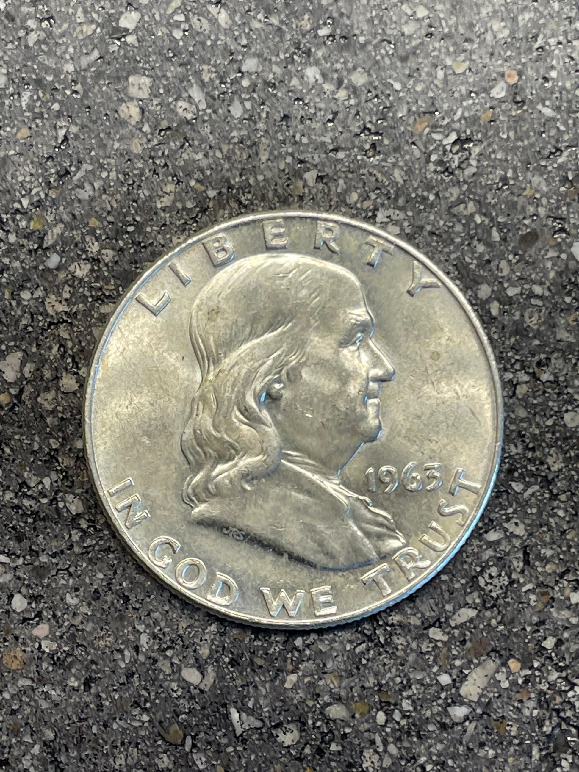 U.S. Cracked Liberty Bell Half Dollar Coin front  - Mountainstruck Coin Jewelry