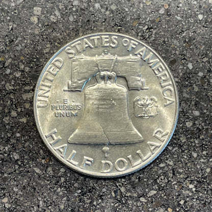 U.S. Cracked Liberty Bell Half Dollar Coin back- Mountainstruck Coin Jewelry