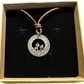 U.S. Custom Mushroom Quarter Hand Cut Coin Necklace with leather cord  - Mountainstruck Coin Jewelry