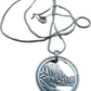 U.S. Yosemite National Park Quarter Hand Cut Coin Necklace with snake chain. - Mountainstruck Coin Jewelry