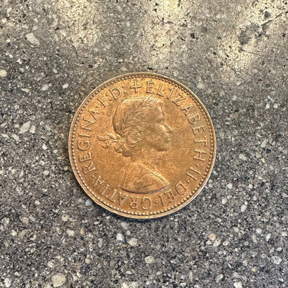 UK One Penny Coin front - Mountainstruck Coin Jewelry