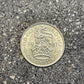 UK One Shilling Hand Cut Silver Coin Necklace - Mountainstruck Coin Jewelry