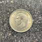 UK One Shilling Hand Cut Silver Coin Necklace - Mountainstruck Coin Jewelry