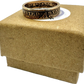 22k U.S. Gold Half Eagle $5 Coin Ring on a brown kraft box. - Mountainstruck Coin Jewelry