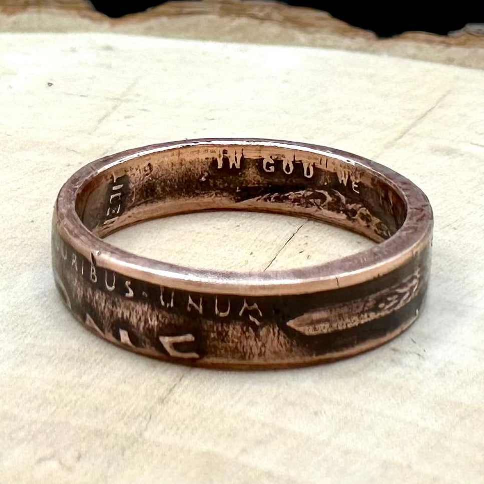 U.S. Wheat Penny Coin Ring – Mountainstruck Coin Jewelry
