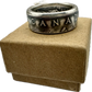 Canada Dollar Silver Coin Ring on a brown kraft box. - Mountainstruck Coin Jewelry