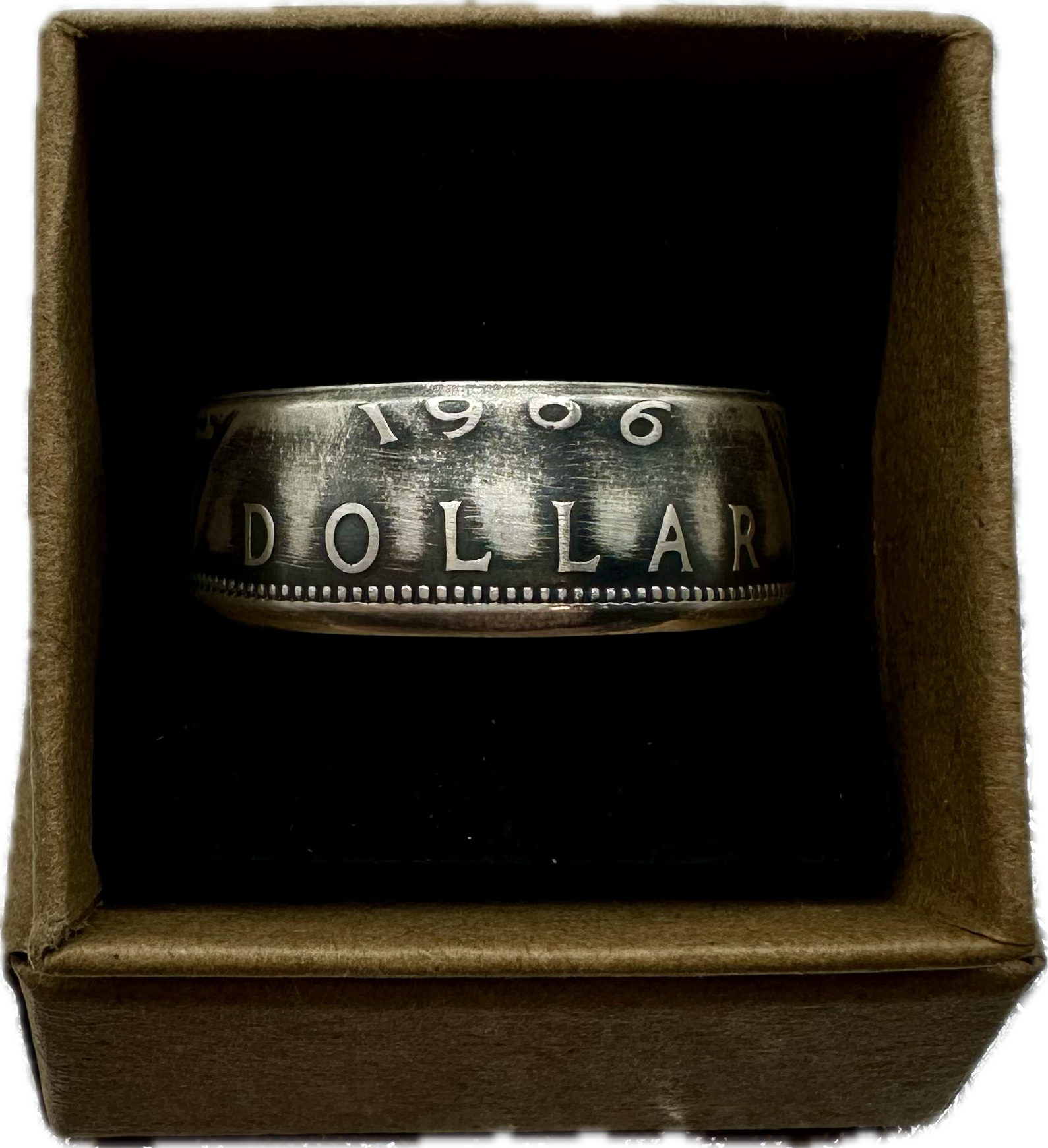 Canada Silver Dollar Coin Ring - Mountainstruck Coin Jewelry