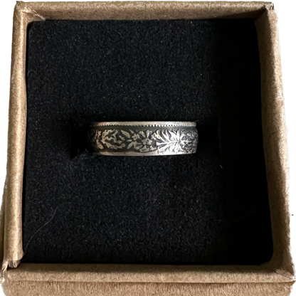 Swiss 1/2 Franc Silver Coin Ring - Mountainstruck Coin Jewelry